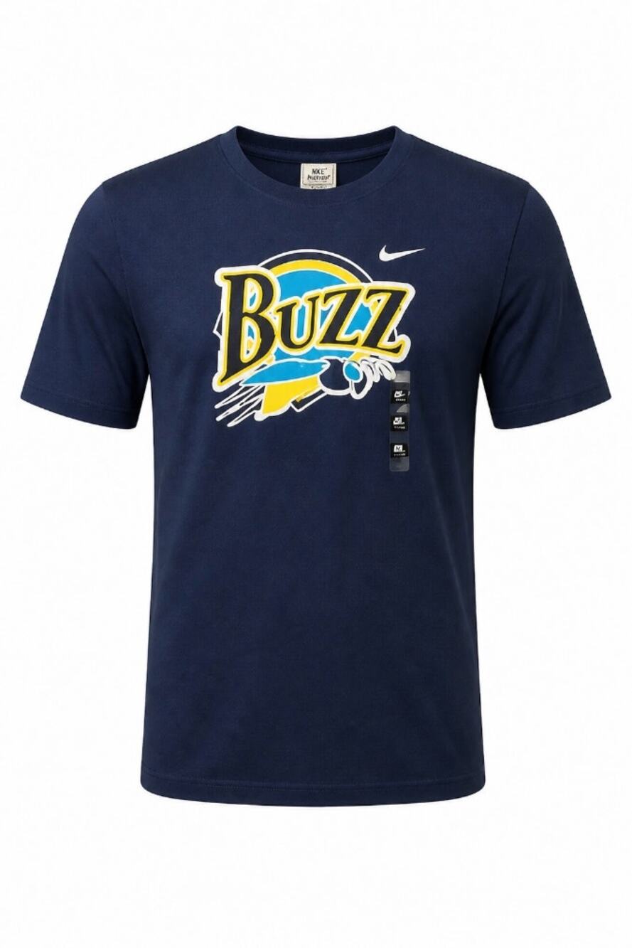 Salt Lake Buzz Throwback T Shirt Youth XL NWT MiLB Baseball Fanzz Retro Navy